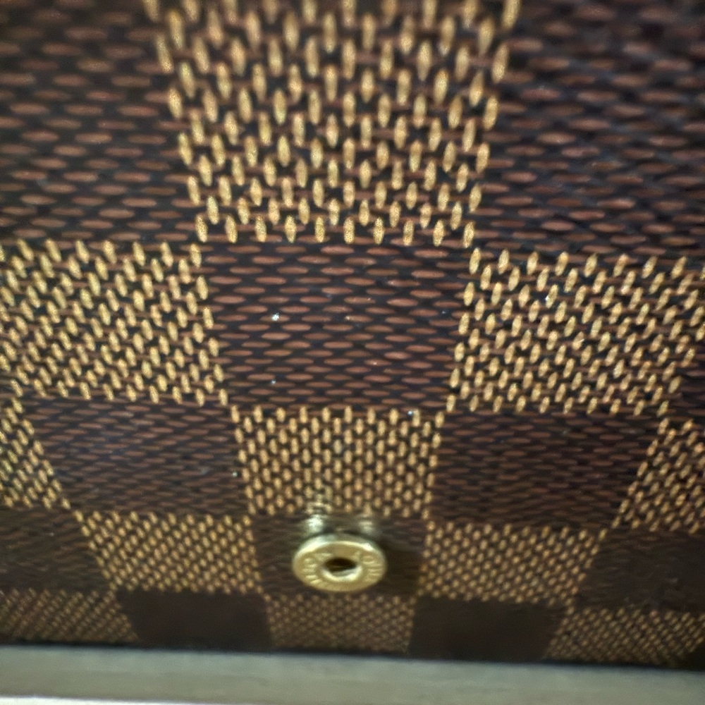 Louis Vuitton Brown Checkered Wallet - Picture 7 of 11